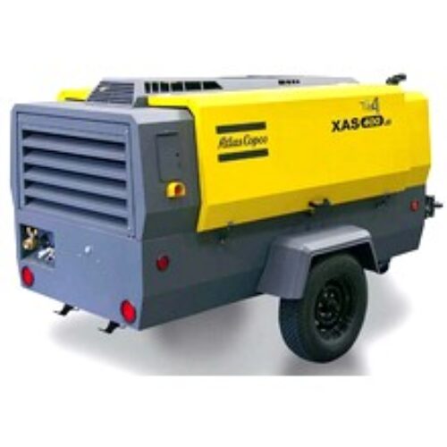 Towable Air Compressor, 400-445 CFM, Diesel Powered