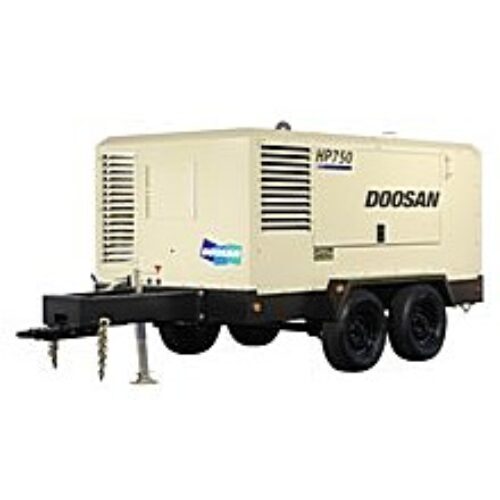 Towable Air Compressor, 750-795 CFM, High Pressure, Diesel Powered