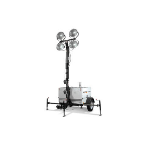 Towable Light Tower with 16-20kW Generator, Diesel Powered