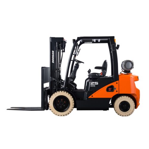 5,000 lb. Gas/LP or Diesel Warehouse Forklift, Cushion Tires