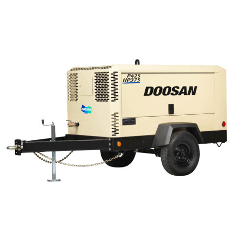 Towable Air Compressor, 350-450 CFM, Diesel Powered