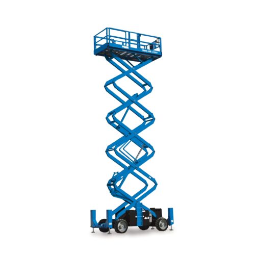 11-15 Meter Rough Terrain Scissor Lift, Gas or Diesel