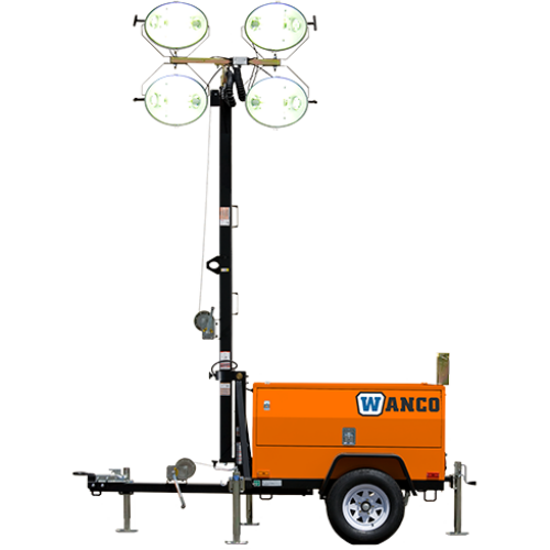 Portable LED Light Tower, Electric Powered