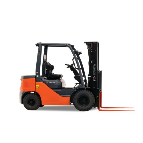 5,000 lb. Diesel Warehouse Forklift, Cushion or Pneumatic Tires